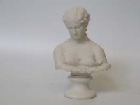 Lot 582 - Copeland bust of Clythe circa 1876