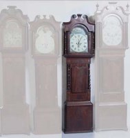 Lot 635 - Eightday longcase clock (Burslem)