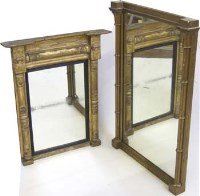Lot 646 - Regency Gilt Gesso Mirror.