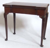 Lot 698 - George II tea table.