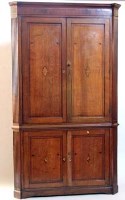 Lot 719 - Corner cupboard.