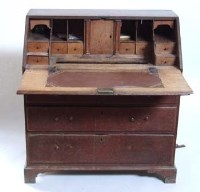 Lot 723 - Oak bureau.