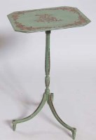 Lot 741 - Painted Regency style wine table.