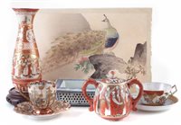 Lot 65 - Collection of Japanese Kutani ware
