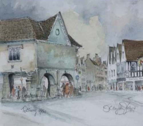 Lot 88 - J. Haydn Jones, Tetbury, Gloucester, watercolour