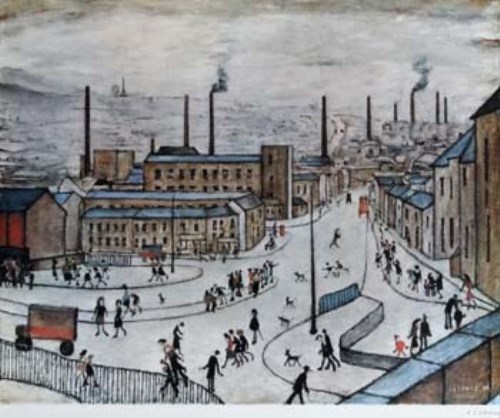 Lot 139 - After L.S. Lowry, Huddersfield, signed limited edition print