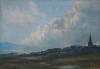 Lot 157 - Henry Hadfield Cubley, Showery Weather, Longsdon, oil