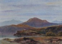 Lot 187 - Alexander Williams, Lough Carrib, Connemara', watercolour
