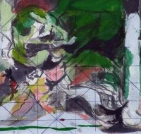 Lot 98 - Graham Sutherland, Abstract, watercolour
