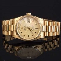 Lot 315 - 18ct gold Rolex Oyster Perpetual Day-Date