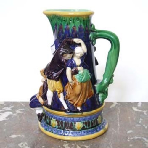 Lot 460 - Minton majolica jug DB4449