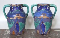 Lot 565 - Clarice Cliff Vases