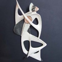 Lot 574 - Vibi Jester Wall Plaque