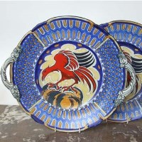 Lot 579 - Pair of Royal Cauldon chargers, DB946