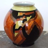 Lot 589 - Carlton ware vase DB1687