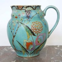 Lot 591 - Carlton ware jug (restored) DB1684