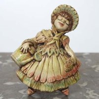 Lot 597 - Pendelfin Mary Mary wall plaque.