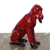 Lot 605 - Flambe Dog