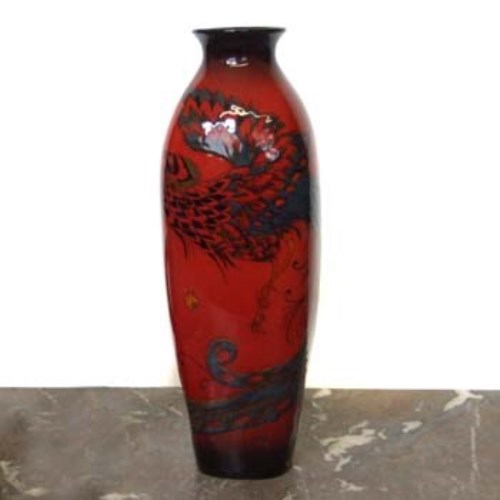 Lot 609 - Royal Doulton Flambe Vase Prototype DB4073