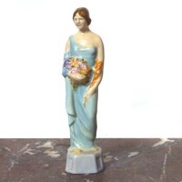 Lot 650 - Royal Doulton figure of Autumn DB1764