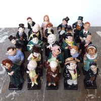 Lot 659 - Twenty Four Royal Doulton Dickens figures DB3943