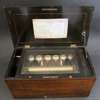 Lot 678 - Large Musical Box inlaid top