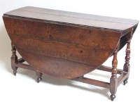 Lot 694 - Oak Drop Leaf Table
