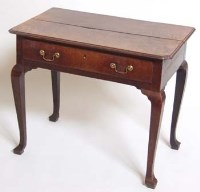 Lot 708 - Oak Single Drawer Side Table