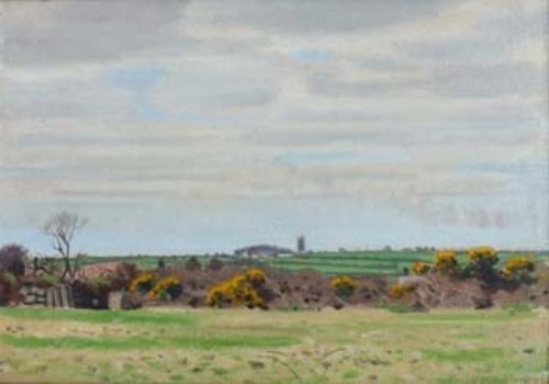 Lot 30 - Robert Morson Hughes, Rural landscape, oil