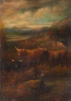 Lot 118 - Herbert St. John Jones, Highland scenes, oil (2)