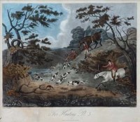 Lot 141 - Reeve, After D. Wolstenholme, Fox Hunting, engravings (4)