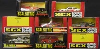 Lot 203 - Eight Spanish Scalextric cars boxed