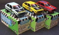 Lot 204 - Three Spanish Scalextric cars boxed