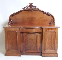 Lot 466 - Victorian mahogany chiffonier.