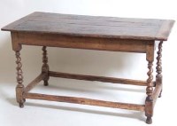 Lot 472 - Plank top table.