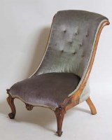 Lot 489 - Victorian Nursing Chair