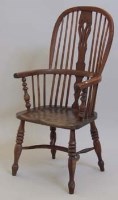 Lot 491 - Farmhouse Windsor Chair