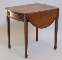 Lot 501 - George III Mahogany Pembroke Table