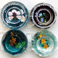 Lot 530 - Four Whitefriars Caithness paperweights   with