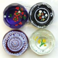 Lot 531 - Four Whitefriars Caithness paperweights   to