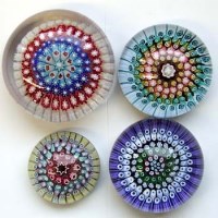 Lot 533 - Whitefriars paperweight and three others probably
