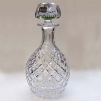 Lot 537 - Whitefriars decanter   with window cut millefiori
