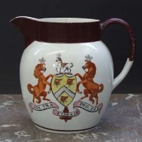 Lot 573 - Wedgwood Saddlers Arms jug.