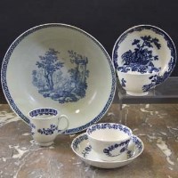 Lot 580 - Group of Liverpool Penningtons porcelain circa