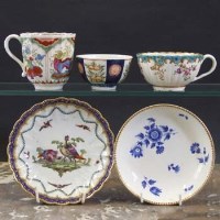 Lot 611 - Worcester circa 1770   to include a floral