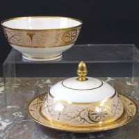 Lot 711 - Barr Flight and Barr Worcester muffin dish circa