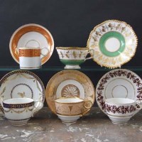 Lot 723 - Five Worcester Barr, and Flight and Barr cups and