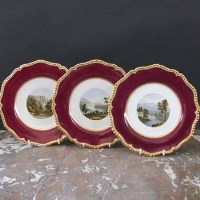 Lot 727 - Three Flight Barr and Barr plates circa
