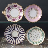 Lot 735 - Four Worcester Flight, and Barr Flight and Barr