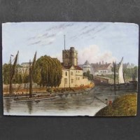 Lot 750 - Flight Barr and Barr plaque dated Sept 22nd 1834
